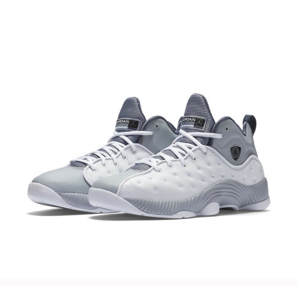 Nike Air Jordan Jumpman Team 2 Sz 9.5 Shoes white
